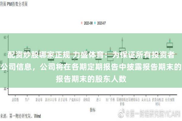 配资炒股哪家正规 力盛体育：为保证所有投资者平等获悉公司信息，公司将在各期定期报告中披露报告期末的股东人数