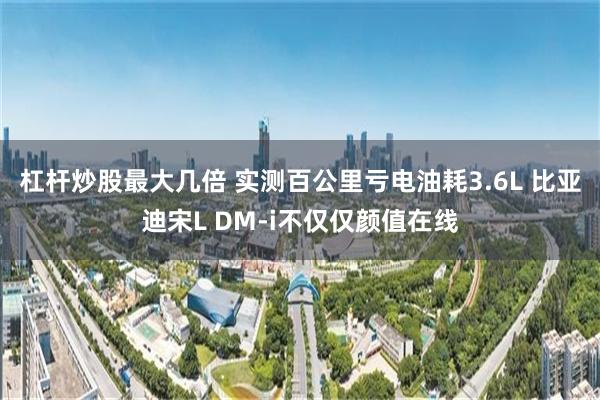 杠杆炒股最大几倍 实测百公里亏电油耗3.6L 比亚迪宋L DM-i不仅仅颜值在线