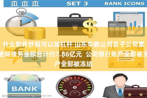 什么软件炒股可以加杠杆 山东华鹏公司及子公司累计逾期债务金额合计约7.86亿元  公司银行账户全部被冻结